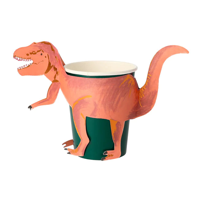 Dinosaurier Party Becher - T-Rex 