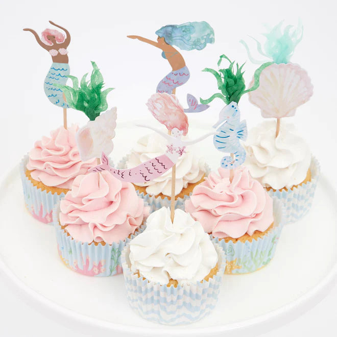 Meerjungfrau Cupcake Kit
