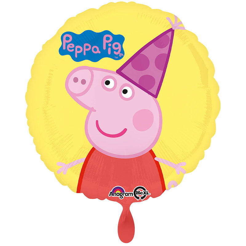 Peppa Pig Folienballon Rund