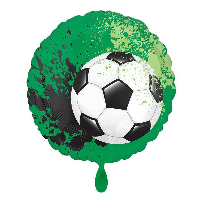 fußball folienballon grün schwarz weiss