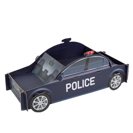polizei auto cupcake display
