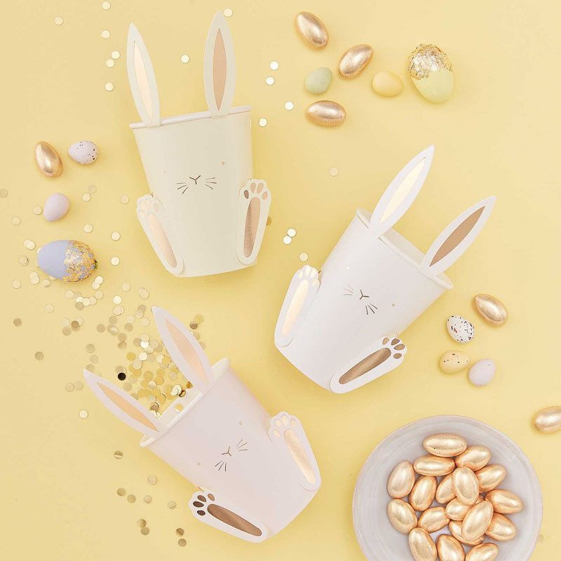 Hasen Party Becher - Pastell 