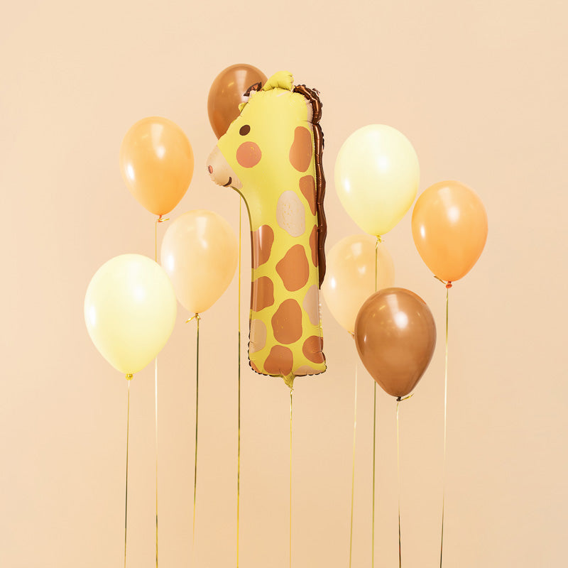 Zahlen Folienballon 1 - Giraffe