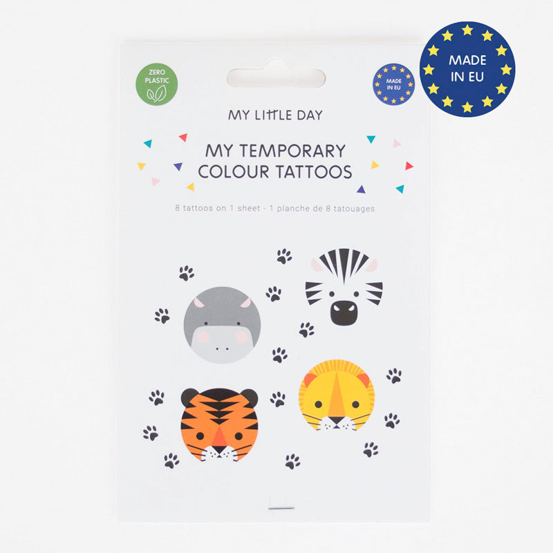 safari tiere tattoos