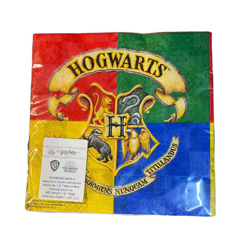 hogwarts servietten bunt